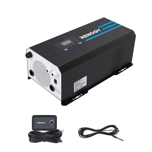 PUH 12V 3000W Pure Sine Wave Inverter with UPS Transfer Switch and Built-in Bluetooth - Image 2