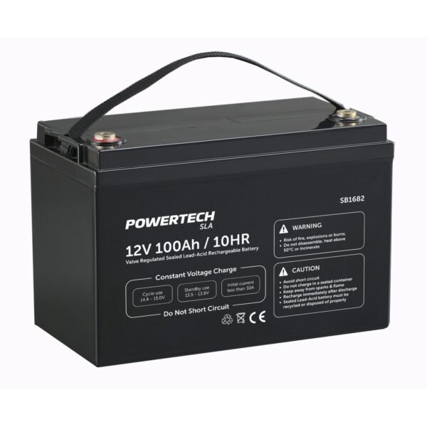 Deep Cycle AGM Battery 12 Volt 100Ah - Image 2